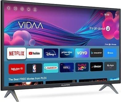 Allview | 32iPlay6000-H | 32" (81 cm) | Smart TV | VIDAA | HD | Black
