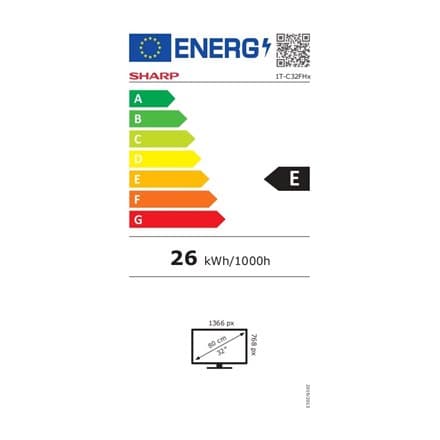 Skarp | Smart TV | 32FH2EA | 32"" | 81 cm | 720p | Android TV