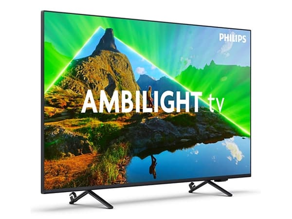 Philips 50PUS8319 - 50" Diagonalklasse LED-bakgrunnsbelyst LCD TV - Smart TV - TITAN OS - 4K UHD (2160p) 3840 x 2160 - HDR - matt svart