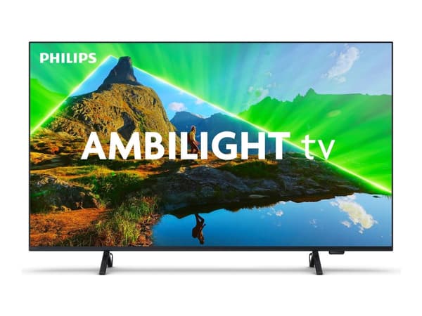 Philips 50PUS8319 - 50" Diagonalklasse LED-bakgrunnsbelyst LCD TV - Smart TV - TITAN OS - 4K UHD (2160p) 3840 x 2160 - HDR - matt svart Sort