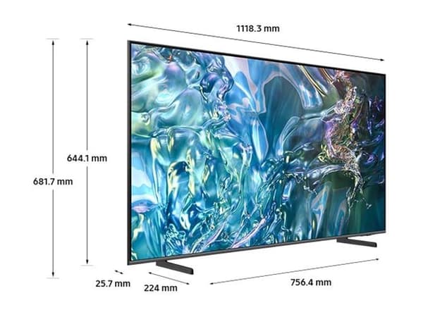Samsung QE50Q67DAU - 50" diagonaaliluokka Q67D-sarjan LED-taustavalaistu LCD-TV - QLED - Smart TV - Tizen OS - 4K UHD (2160p) 3840 x 2160 - HDR - Qua