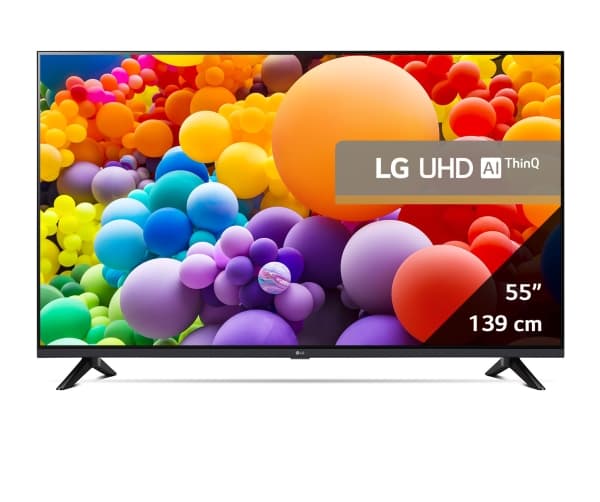 LG 55UT73003LA - 55" Diagonaalinen klasse UT73-sarjan LED-pussillinen LCD-TV - Älytelevisio - webOS - 4K UHD (2160p) 3840 x 2160 - HDR - Direct LED