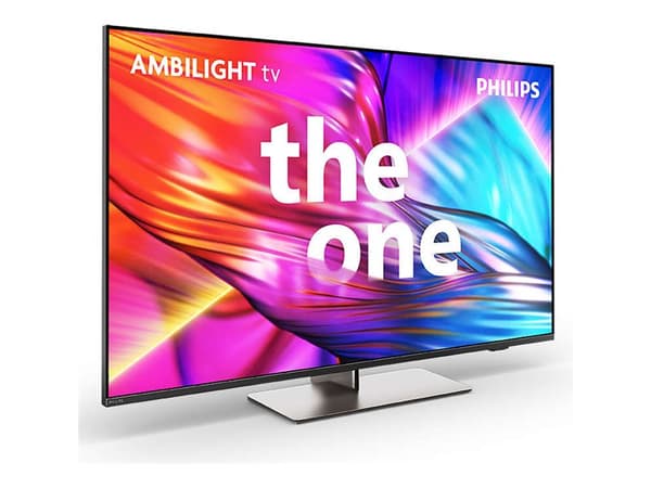 Philips The One, 139,7 cm (55"), 3840 x 2160 pikseliä, LED, Smart TV, Wi-Fi, antrasiitti, harmaa Antrasiitti, Harmaa
