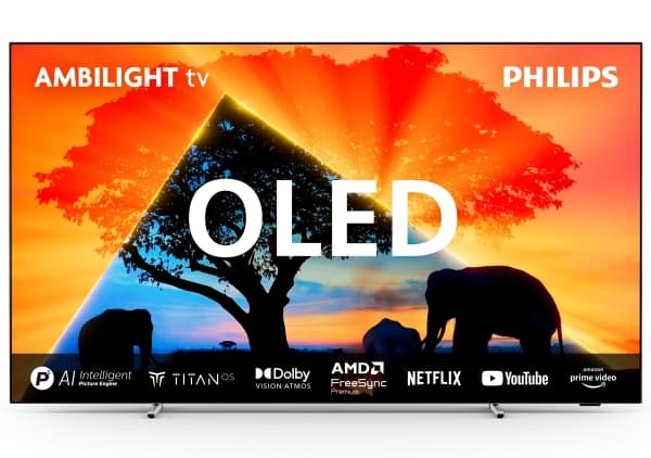 Philips 48OLED759 - 48" Diagonal klass OLED-TV - Smart TV - TITAN OS - 4K UHD (2160p) 3840 x 2160 - HDR