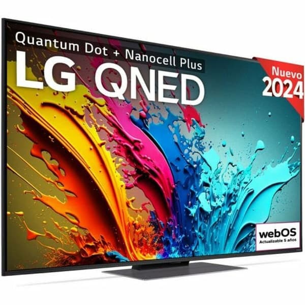 Lg Tv 55qned87t6b 55´´ 4k Led Sort, Sølv