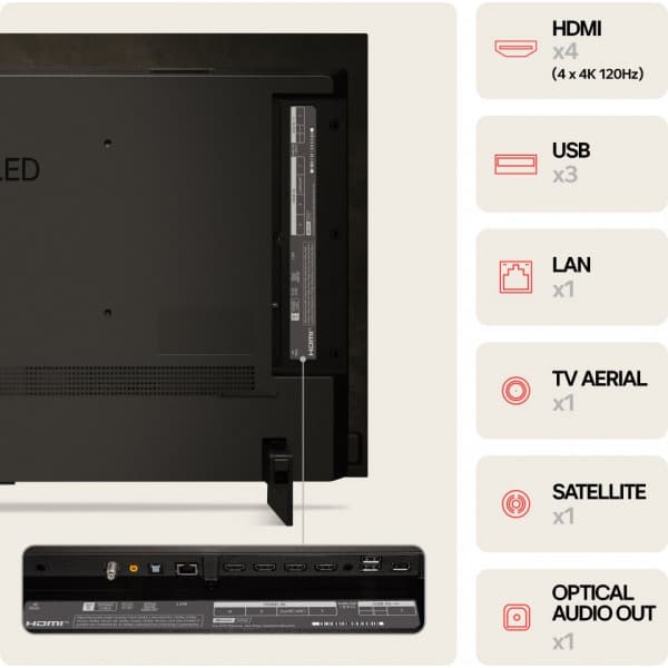 LG 42'' OLED evo C4 – 4K TV