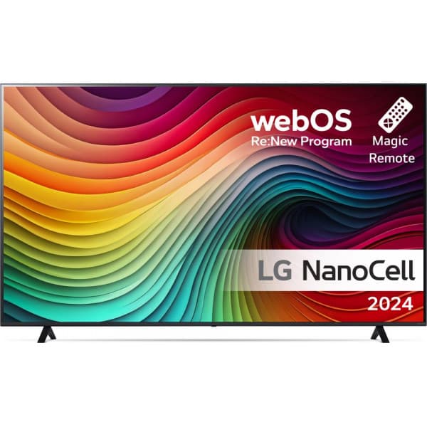 LG 75'' NANO 81 – 4K TV (2024) Sininen