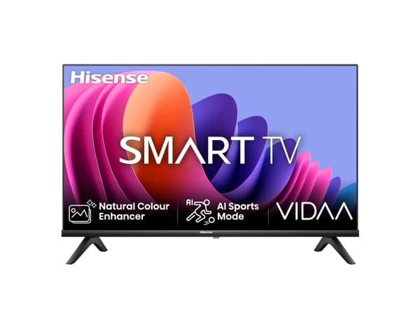 Hisense 32A4N - 32" Diagonalklasse A4N Series LED-bakgrunnsbelyst LCD TV - Smart TV - VIDAA - 720p 1366 x 768 - Direct LED - svart