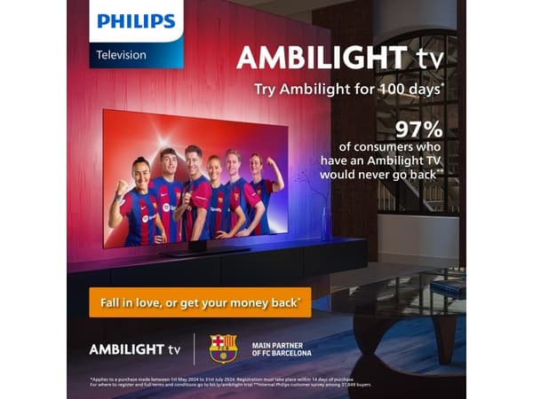 Philips The Xtra 65PML9009 - 65" Diagonal klass LED-bakgrundsbelyst LCD-TV - Smart TV - TITAN OS - 4K UHD (2160p) 3840 x 2160 - HDR - Quantum Dot, Mi