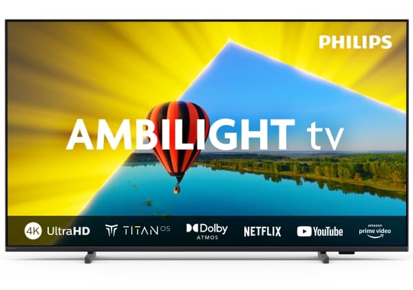 Philips 50PUS8079/12, 127 cm (50"), 3840 x 2160 pixels, LED, Smart TV, Wi-Fi, Black