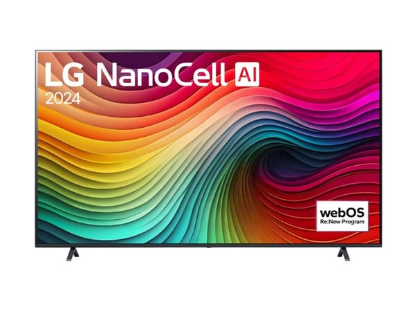 LG 86NANO81T6A - 86" Diagonal klass Nano81 Series LED-bakgrundsbelyst LCD-TV - Smart TV - webOS - 4K UHD (2160p) 3840 x 2160 - HDR - Nano Cell Displa
