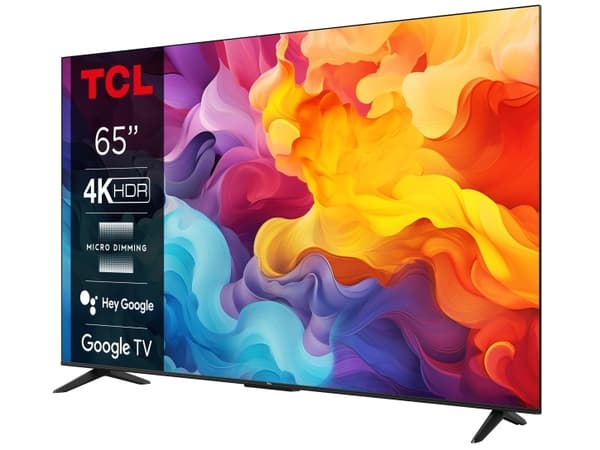 TCL - 65" Diagonalklasse LED-bakgrunnsbelyst LCD TV - Smart TV - 4K UHD (2160p) 3840 x 2160 - HDR