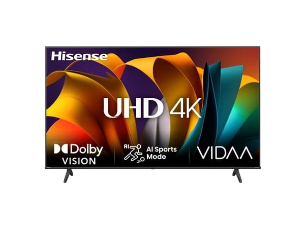Hisense 55A6N - 55" Diagonalklasse A6N Series LED-bakgrunnsbelyst LCD TV - Smart TV - VIDAA - 4K UHD (2160p) 3840 x 2160 - HDR - Direct LED - svart