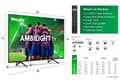 Miniatyrbild 5 av 5: Philips 50PUS8309 - 50" Diagonal klass 8309 Series LED-bakgrundsbelyst LCD-TV - Smart TV - TITAN OS - 4K UHD (2160p) 3840 x 2160 - HDR - mattsvart