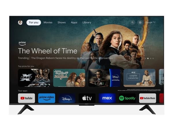 Xiaomi TV A 65 2025, 165.1 cm (65"), 3840 x 2160 pixels, 4K Ultra HD, Smart TV, Wi-Fi, Black musta