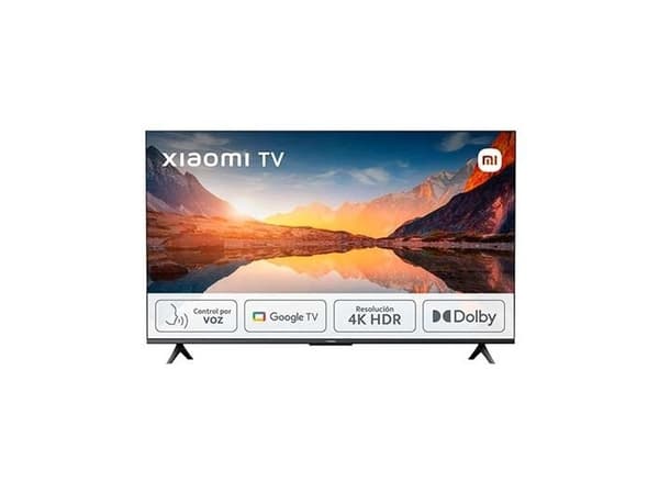 Xiaomi TV A 43 2025, 109.2 cm (43"), 3840 x 2160 pixels, 4K Ultra HD, Smart TV, Wi-Fi, Black