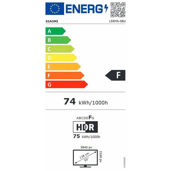 Xiaomi Ela5477eu 55´´ 4k Led Tv  Europe PAL