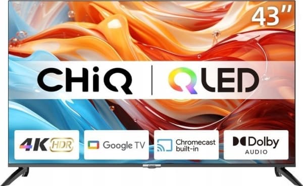 CHiQ U43QM8G QLED 43&amp;#039;&amp;#039; 4K Ultra HD -Google TV