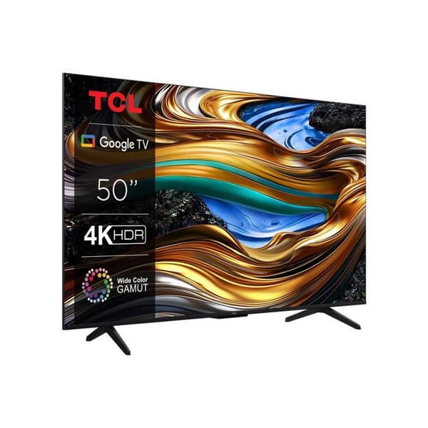 LED 126 cm - UHD 4K - 50 Hz - DLG 120Hz - Bred färgomfång - Dolby Vision & Atmos - Google TV - Ljud 2.0 - Svart aluminium