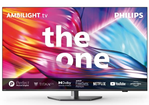 Philips The One 65PUS8909/12, 165.1 cm (65"), 3840 x 2160 pixels, LED, Smart TV, Wi-Fi, Grey