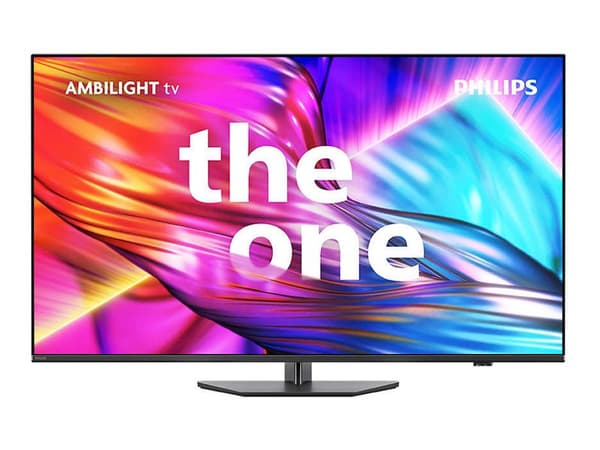 Philips The One 65PUS8909/12, 165.1 cm (65"), 3840 x 2160 pixels, LED, Smart TV, Wi-Fi, Grey Harmaa