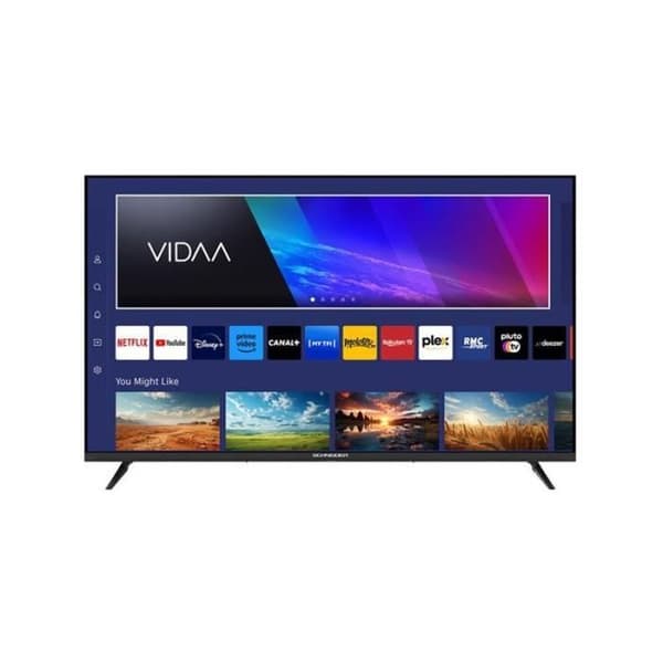 SCHNEIDER GMS43A1 TV - 43 tum - UHD 4K - Smart TV - Svart Svart