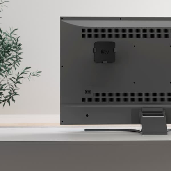Holder til Apple TV HD 4K 1st/2nd/3rd/4th Gen. Svart