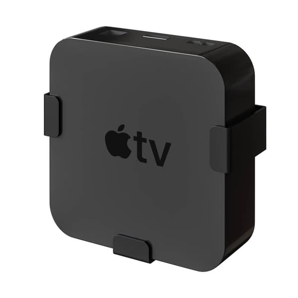 Holder til Apple TV HD 4K 1st/2nd/3rd/4th Gen. Svart