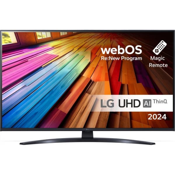 LG 43'' UT81 – 4K LED TV musta
