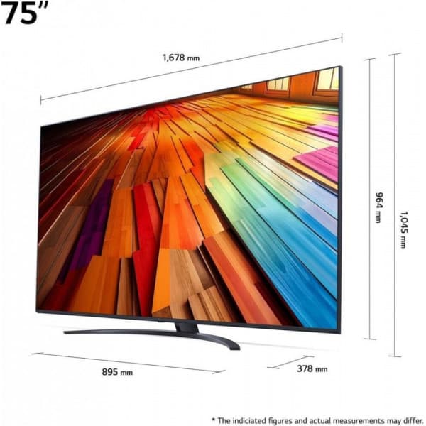 LG 75'' UT81 – 4K LED TV