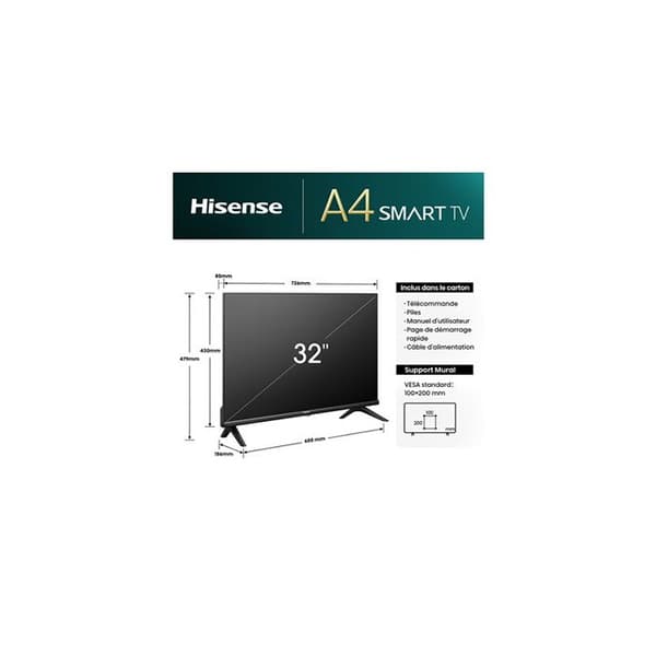 Hisense 32A49N 80 cm Full HD 2024 LED-TV
