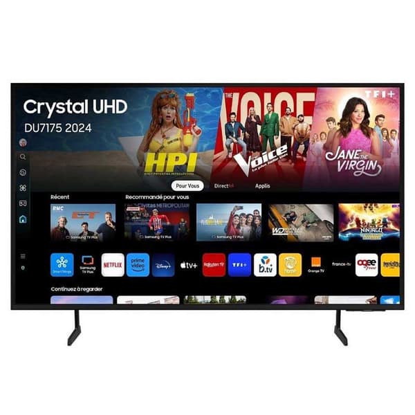 Samsung Tu43du7175 43´´ 4k Led Tv  Europe PAL musta