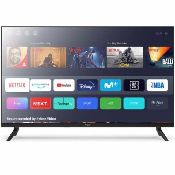Smart TV Engel Svart