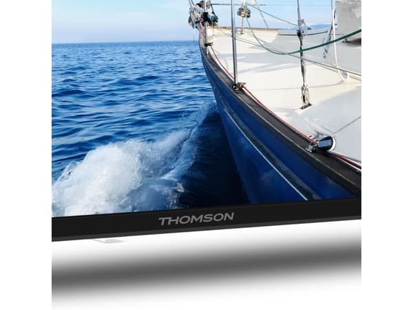 Thomson 32HG2S14 - 32" Diagonal klass LED-bakgrundsbelyst LCD-TV - Smart TV - Google TV - 720p 1366 x 768 - Direct LED - svart