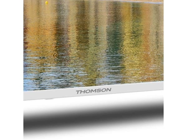 Thomson 40FG2S14W - 40" Diagonal klass LED-bakgrundsbelyst LCD-TV - Smart TV - Google TV - 1080p 1920 x 1080 - Direct LED - vit