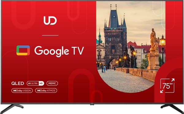 UD TV 75" UD TV 75QGU8210S 4K UltraHD, Q-LED, DVB-T/T2/C