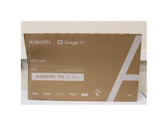 Xiaomi | QLED TV A Pro 2025 | 43&#039;&#039; | Smart TV | Google TV | 4K UHD | Black | UNPACKED