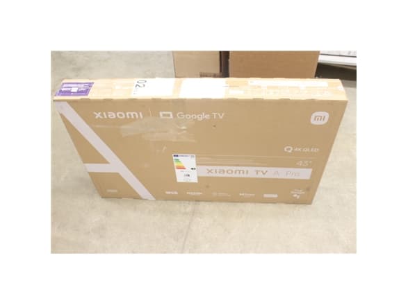 Xiaomi | QLED TV A Pro 2025 | 43&#039;&#039; | Smart TV | Google TV | 4K UHD | Black | UNPACKED