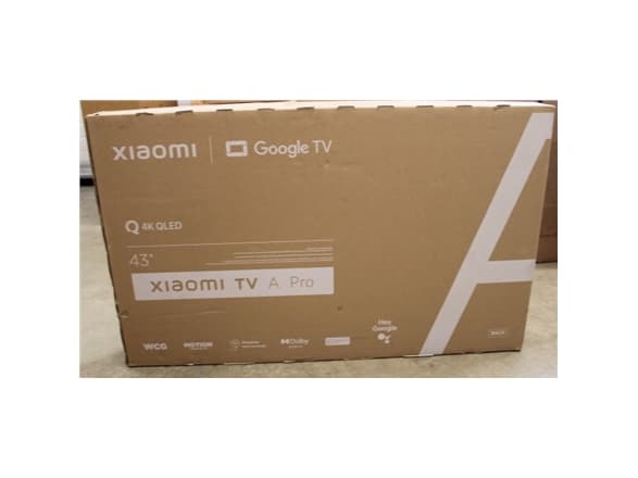 Xiaomi | QLED TV A Pro 2025 | 43&#039;&#039; | Smart TV | Google TV | 4K UHD | Black | UNPACKED
