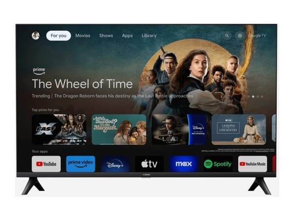 Xiaomi A 2025 - 32" Diagonalklasse LED-bakgrunnsbelyst LCD TV - Smart TV - Google TV - 720p 1366 x 768 - svart Sort