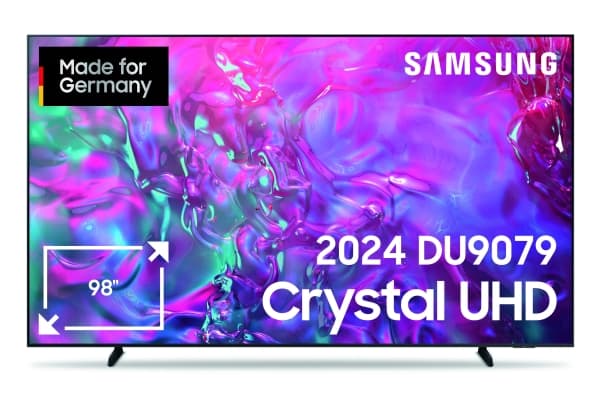 Samsung GU98DU9079U, 2.49 m (98"), 3840 x 2160 pixels, LCD, Smart TV, Wi-Fi, Black