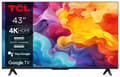 Miniatyrbild 2 av 5: TCL 43P655 - 43" Diagonal klass (43" visbar) - P655 Series LED-bakgrundsbelyst LCD-TV - Smart TV - Google TV - 4K UHD (2160p) 3840 x 2160 - HDR - bor