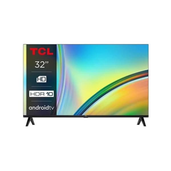 TCL 32S5409A TV - 32'' till 43'' - HD - Svart - Smart TV - Wi-Fi - Böjd skärm - HDR-kompatibel Svart