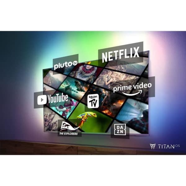 Philips 65PML9049 - TV QLED Mini LED 65" (164 cm) - 4K UHD 3840x2160 - 100Hz - HDR10+ - Smart TV - 4xHDMI - WiFi