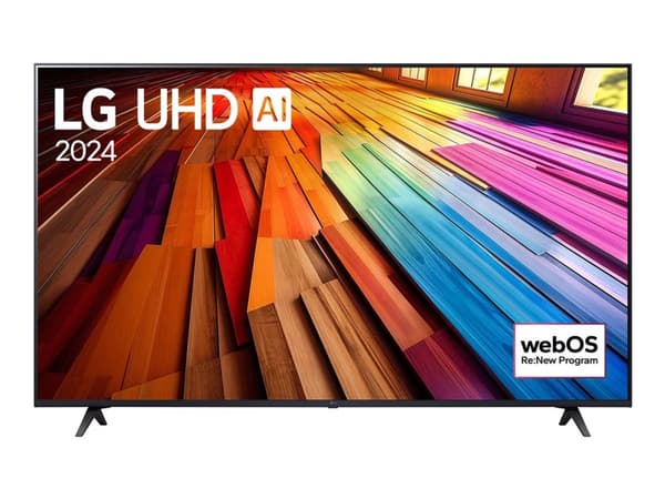 LG 55UT81003LA - 55" Diagonalklasse UT81 Series LED-bakgrunnsbelyst LCD TV - Smart TV - webOS - 4K UHD (2160p) 3840 x 2160 - HDR - Direct LED