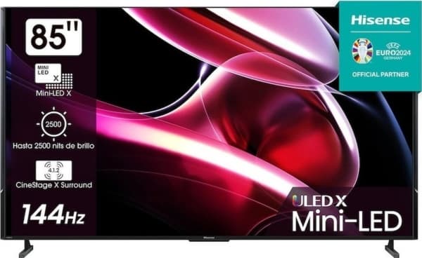 Hisense 85UXKQ - 85" Diagonalklasse UXK Series LED-bakgrunnsbelyst LCD TV - Smart TV - VIDAA - 4K UHD (2160p) 3840 x 2160 - HDR - ULED, Direct LED, M