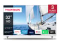 Miniatyrbild 1 av 5: Thomson 32HG2S14W - 32" Diagonal klass LED-bakgrundsbelyst LCD-TV - Smart TV - Google TV - 720p 1366 x 768 - Direct LED - vit