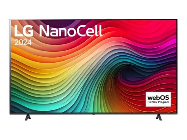 LG 86NANO81T3A - 86" Diagonal klass Nano81 Series LED-bakgrundsbelyst LCD-TV - Smart TV - webOS - 4K UHD (2160p) 3840 x 2160 - HDR - Nano Cell Displa