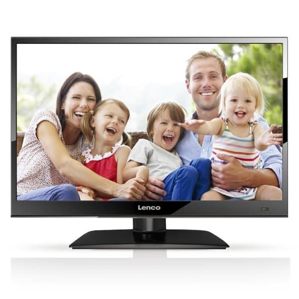 Lenco DVL-1662BK - 16" HD LED-TV DVB-T/T2/S2/C Inbyggd DVD-spelare - Svart