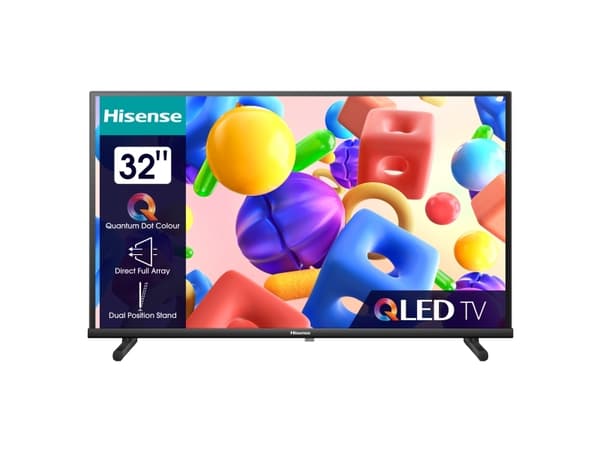 Hisense 32A5KQ, 81,3 cm (32"), 1920 x 1080 piksler, QLED, Smart TV, Wi-Fi, Sort